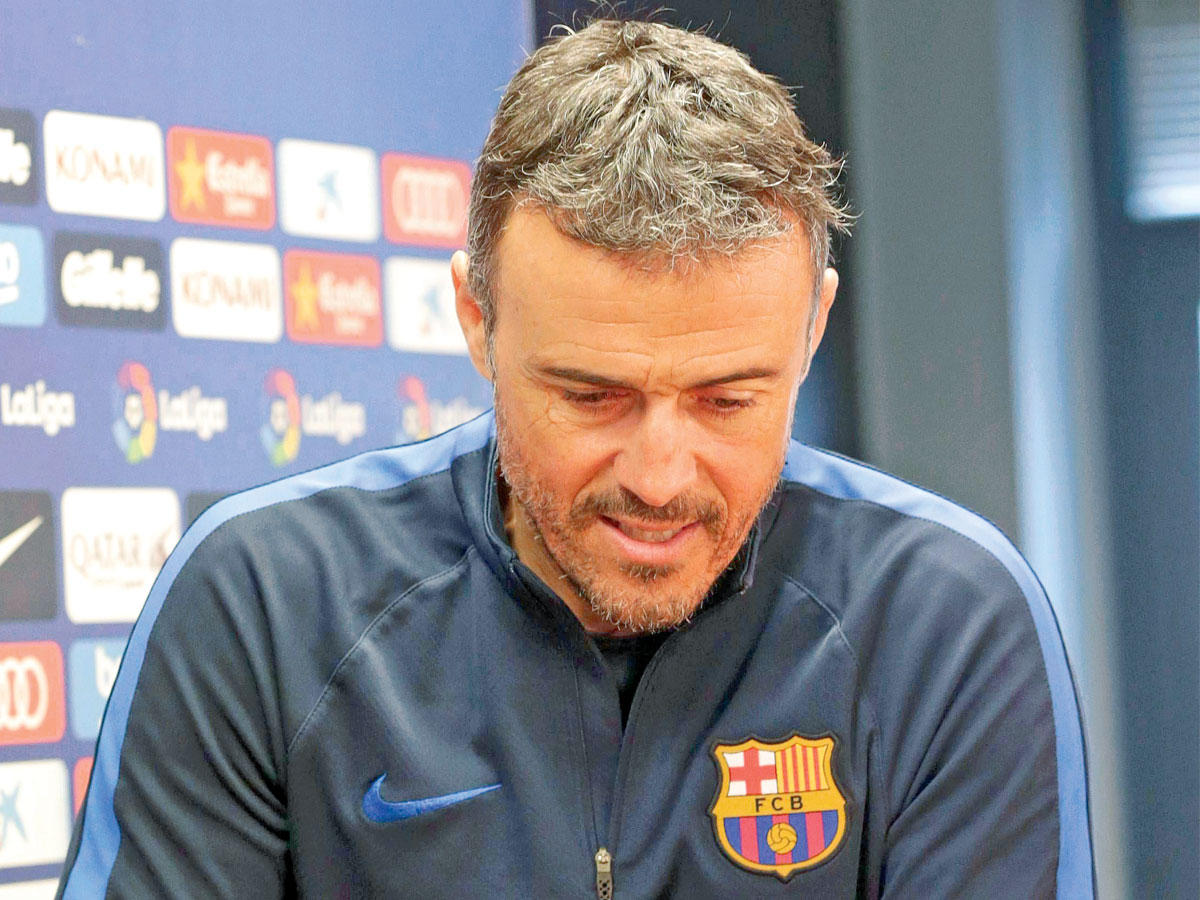  لويس إنريكي المدير الفني لبرشلونة