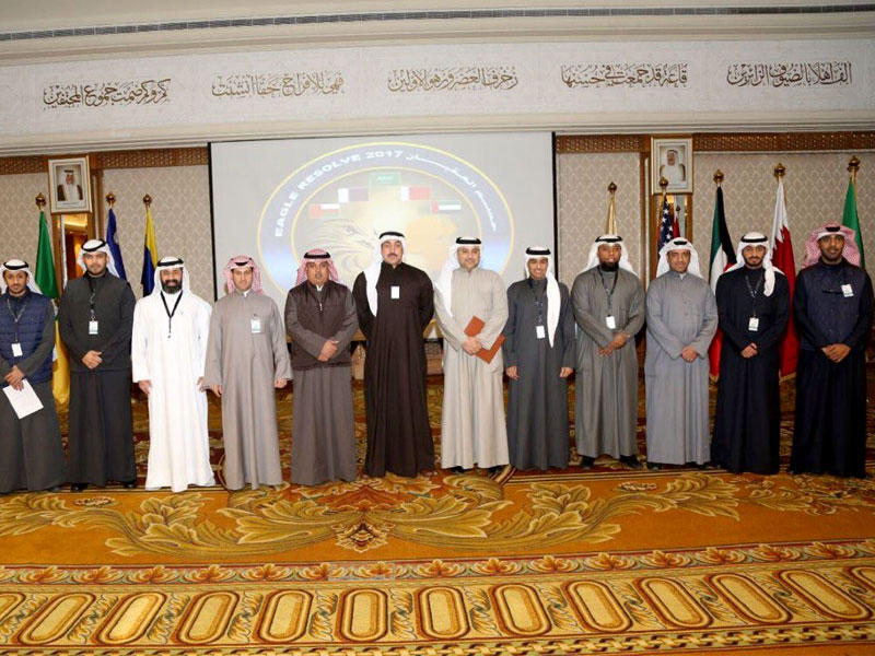 الداخلية تشارك في الاجتماع التخطيطي النهائي لتمرين حسم العقبان