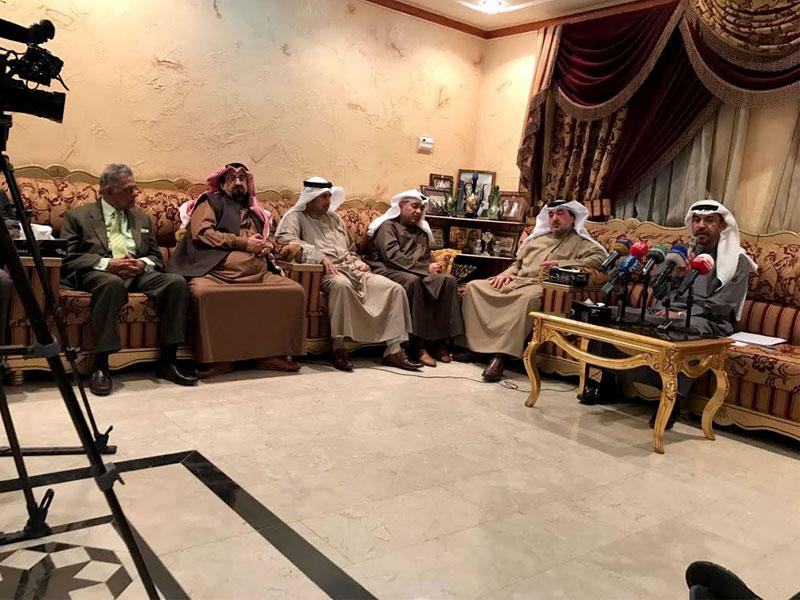 مؤسس اتحاد الدواوين الكويتي د. جواد المتروك متحدثا