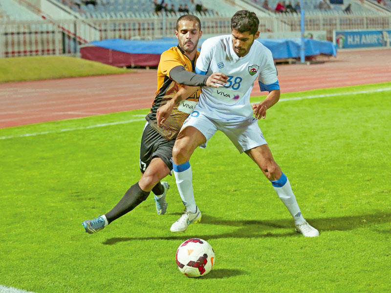 جانب من لقاء القادسية والجهراء