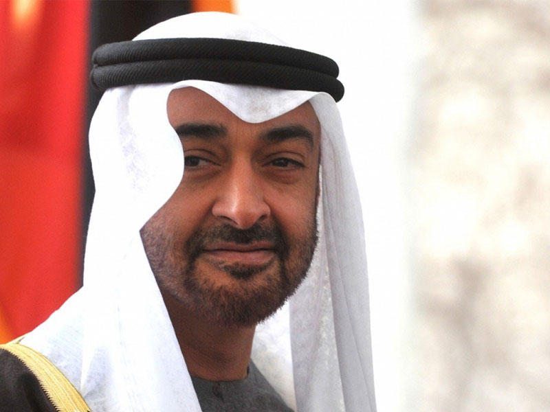 ولي عهد أبوظبي نائب القائد الأعلى للقوات المسلحة الشيخ محمد بن زايد آل نهيان 