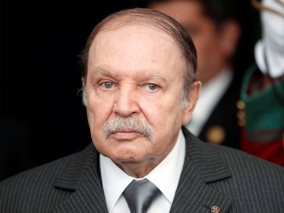 رئيس الجمهورية عبد العزيز بوتفليقة