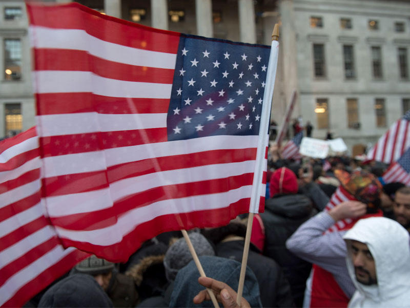 ارشيفية | مظاهرة ضد الرئيس الأمريكي دونالد ترامب