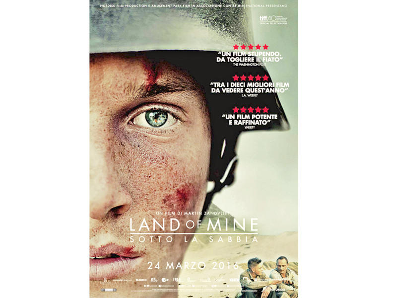 ملصق فيلم «أرض الألغام»