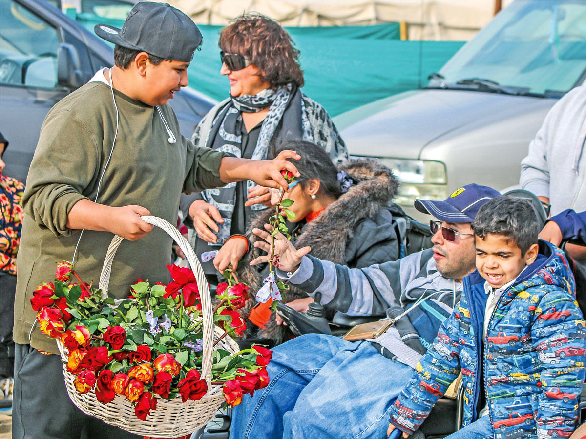 جانب من اليوم المفتوح لذوي الإعاقة