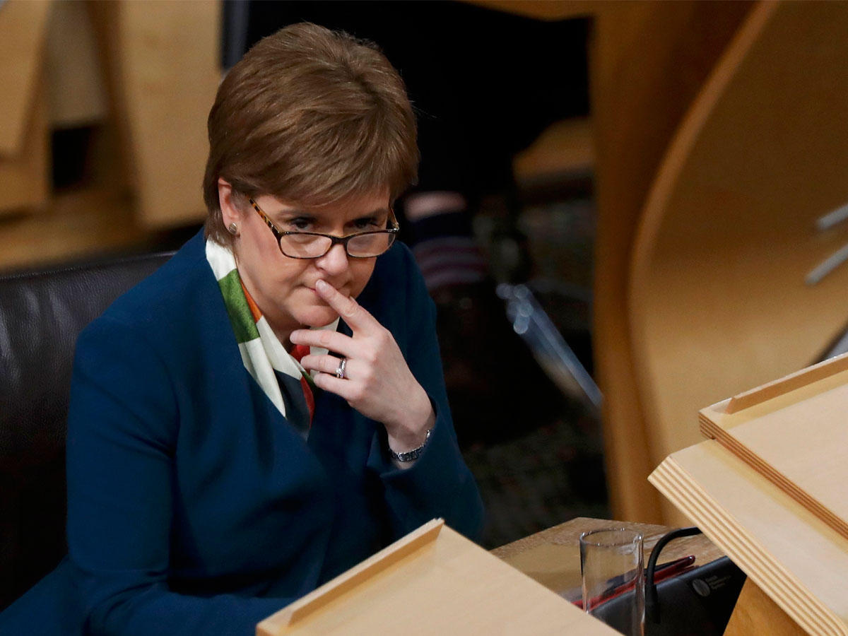 رئيسة وزراء اسكتلندا نيكولا ستيرجن