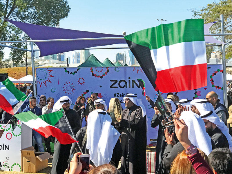 جناح «زين» في «سوق قوت»