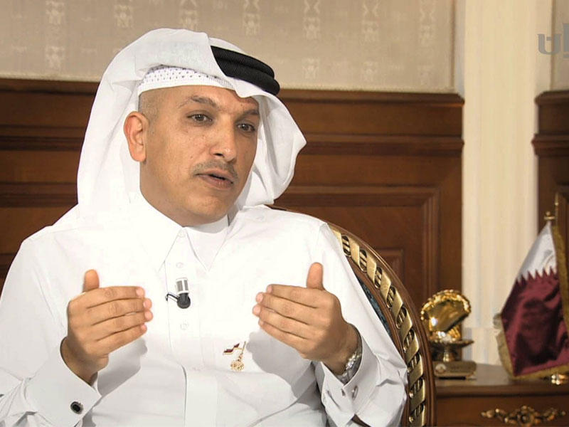  وزير المالية القطري علي العمادي