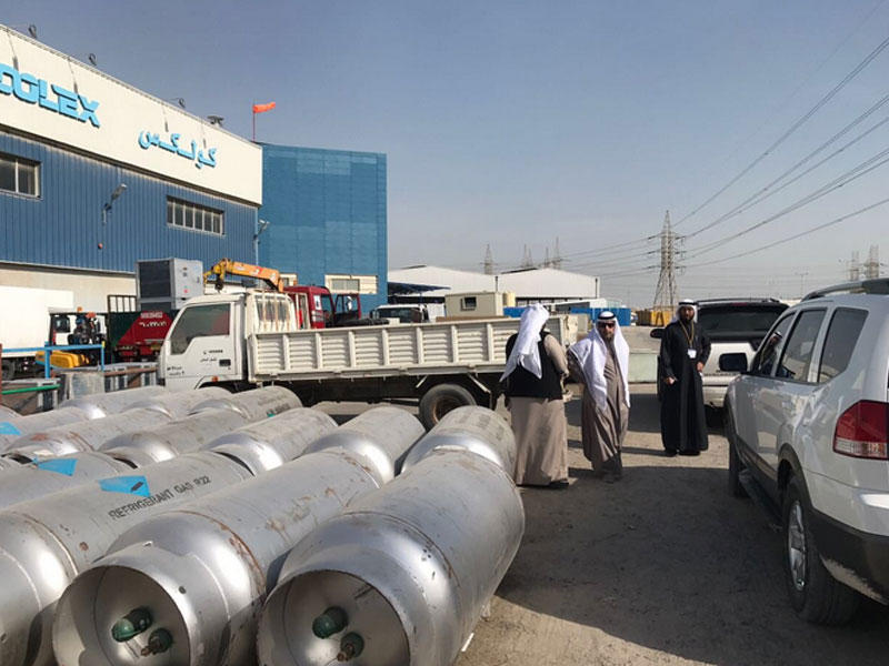 بلدية الجهراء تكثيف الحملات على مصانع الصليبية