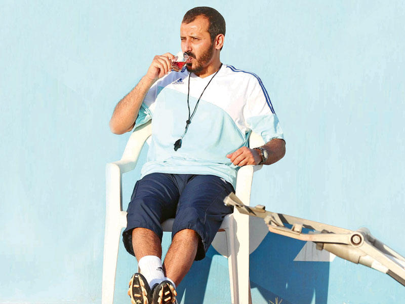 مدرب السالمية محمد دهيليس