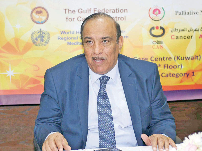  رئيس رابطة الأورام الكويتية نائب رئيس اللجنة التنفيذية للحملة الخليجية للتوعية بالسرطان د. خالد الصالح
