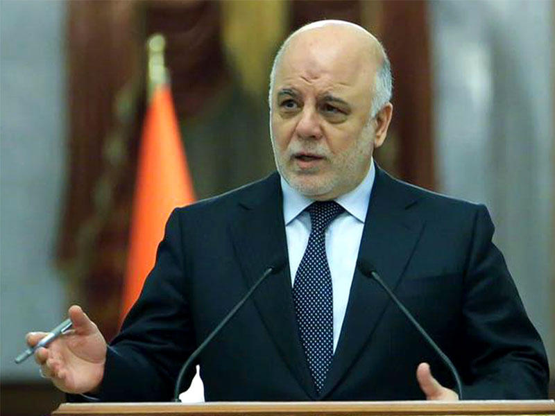 رئيس الوزراء العراقي حيدر العبادي