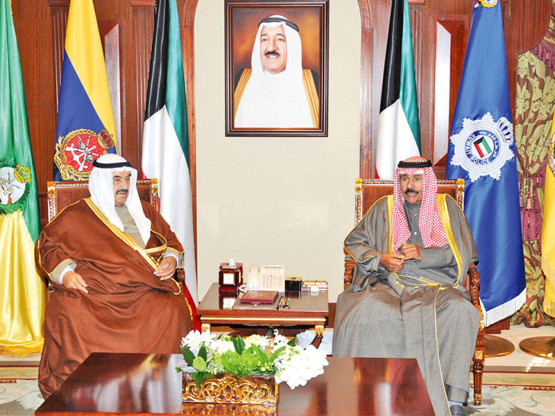 ولي العهد مستقبلاً ناصر المحمد