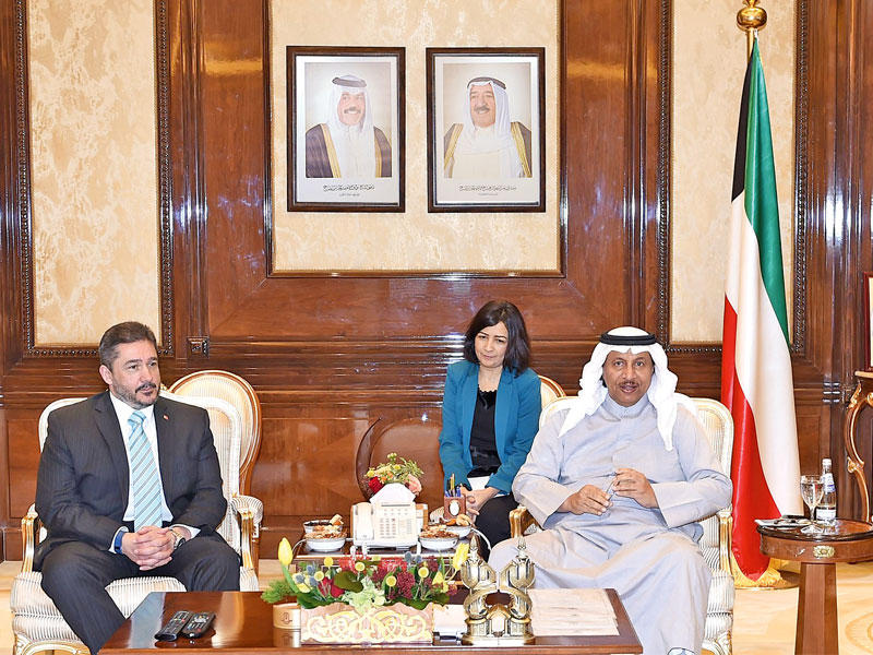 المبارك مستقبلاً رئيس مجلس إدارة  ليماك