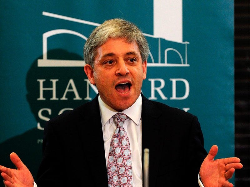  رئيس مجلس العموم البريطاني جون بيركاو