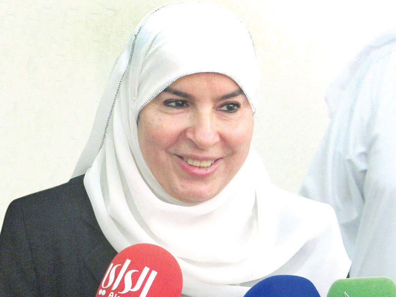  الوكيلة المساعدة لشؤون قطاع الرعاية الاجتماعية في الوزارة، د. فاطمة الملا