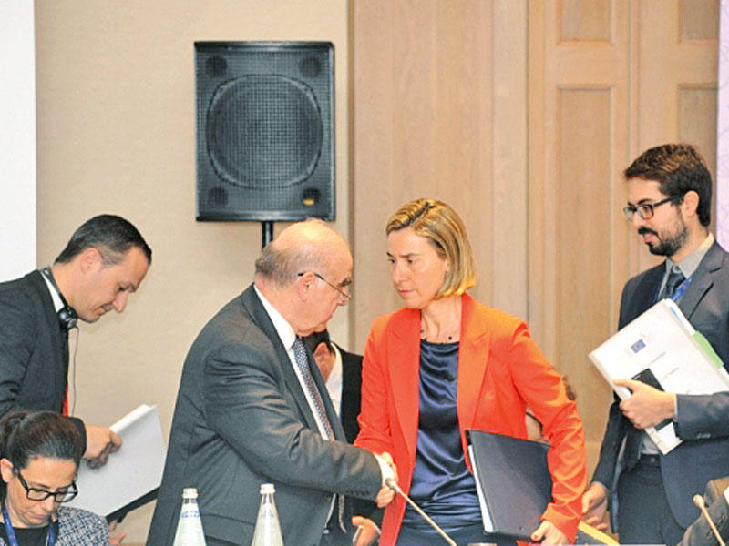 وزيرة الخارجية الأوروبية فيديريكا موغيريني