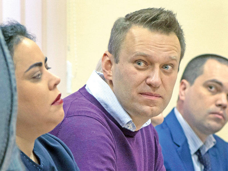 المعارض الروسي البارز اليكسي نافالني