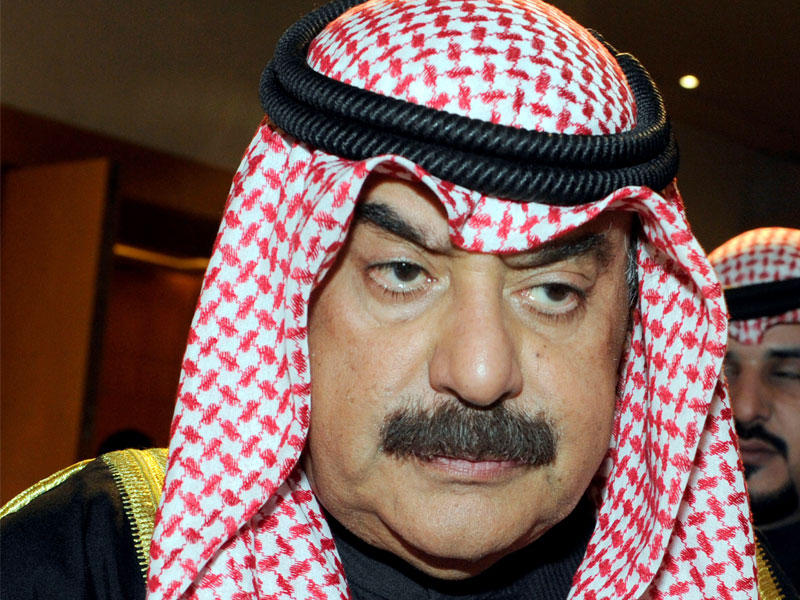 نائب وزير الخارجية الكويتي خالد الجارالله خلال تصريحاته للصحفيين على هامش مشاركته في حفل السفارة الإيرانية بالعيد الوطني