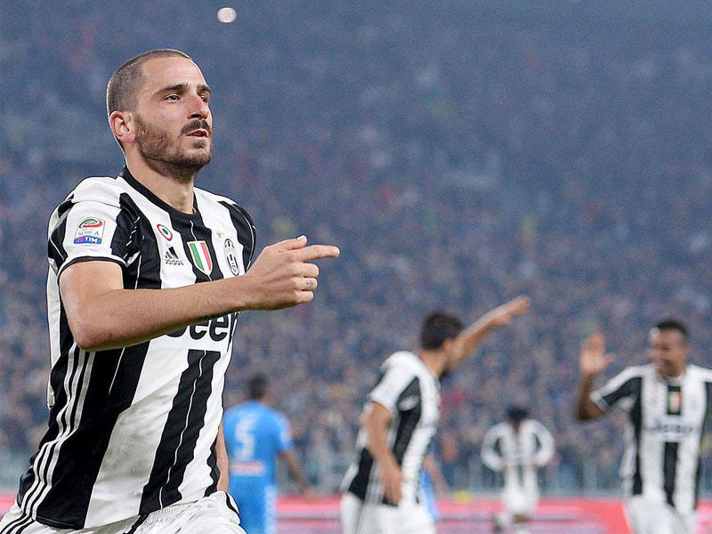  ليوناردو بونوتشي لاعب فريق يوفنتوس