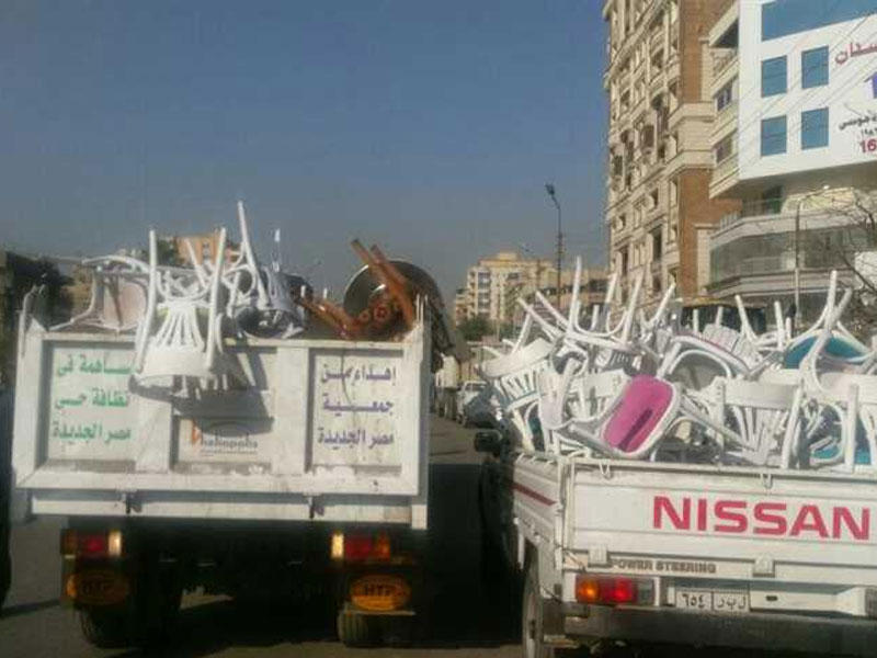 إغلاق أجهزة الأمن المصرية عددا من الكافيهات بحي مصر الجديدة 