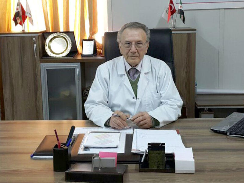 المدير العام لمستشفى الأمل في بلدة الريحانية بمدينة هاطاي جنوب تركيا د. نبيل الموريدين