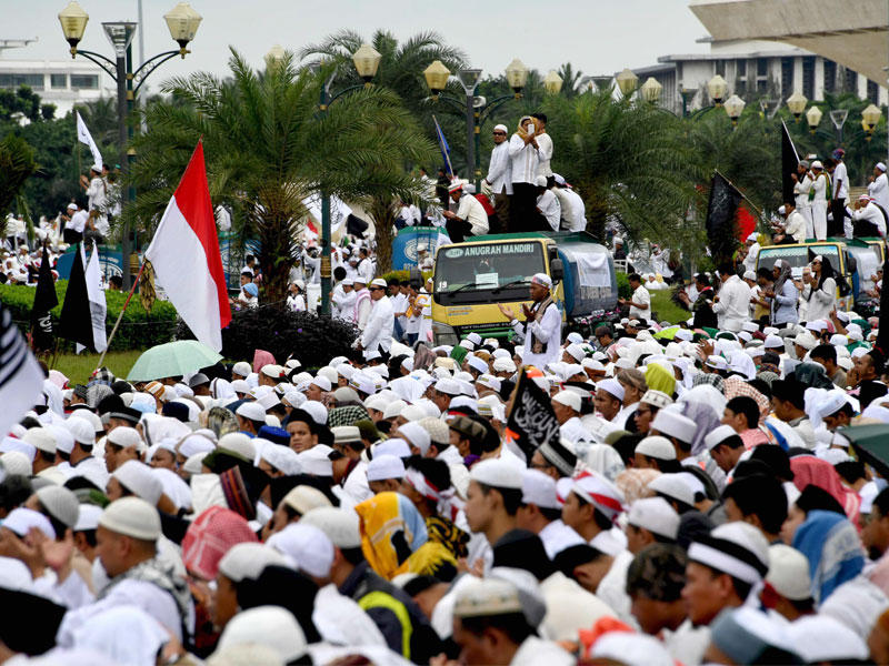 المظاهرة الرئيسية الثانية ضد محافظ مسيحي في جاكرتا