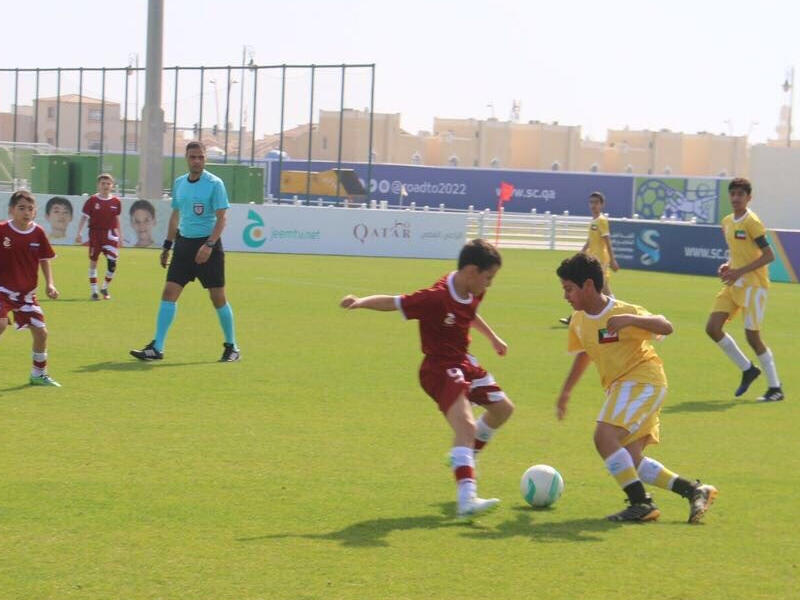  جانب من مباراة المنتخب الكويتي للمدارس امام نظيره الروسي 