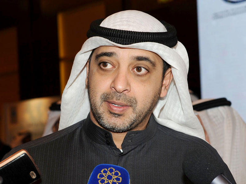 وزير الدولة لشؤون مجلس الوزراء وزير الإعلام بالوكالة الشيخ محمد العبدالل