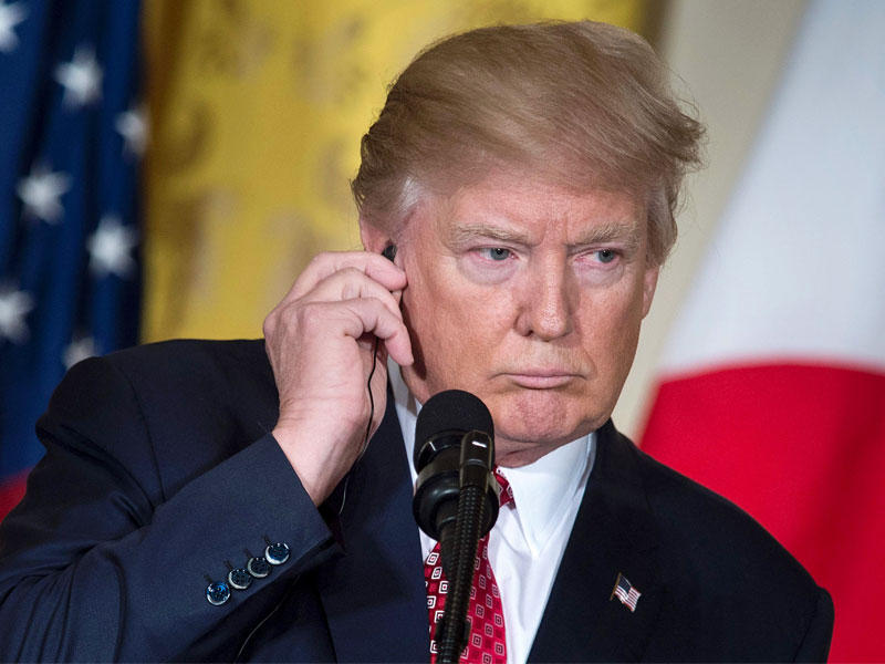  الرئيس الأميركي دونالد ترامب