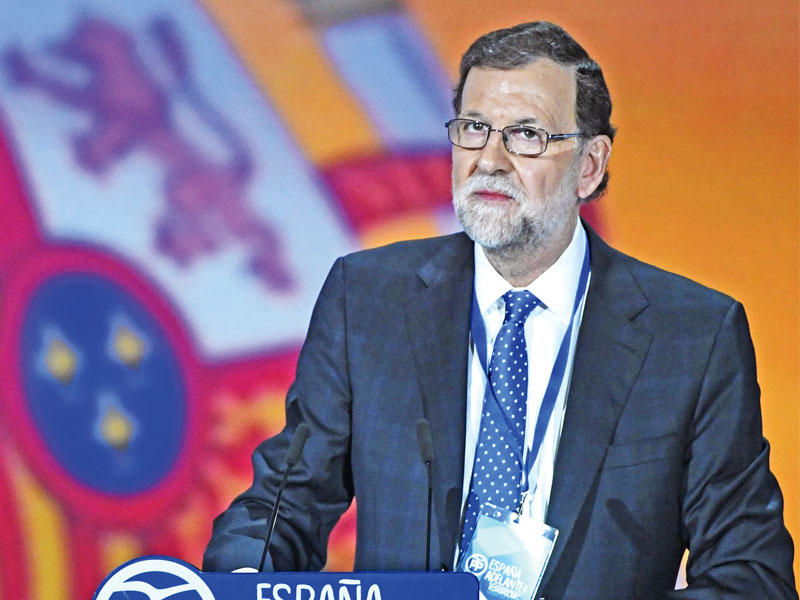  رئيس الوزراء الإسباني ماريانو راخوي