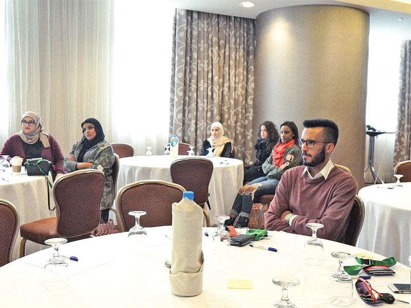 جانب من البرنامج التدريبي