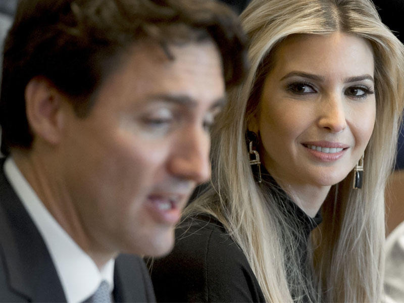  إيفانكا ترامب ابنة الرئيس الأميركي