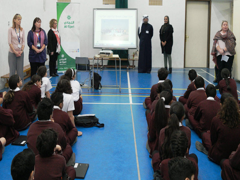 جانب من الزيارة