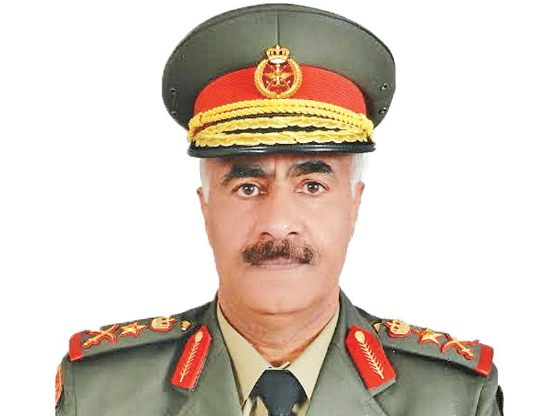 رئيس الأركان العامة للجيش الفريق الركن محمد الخضر