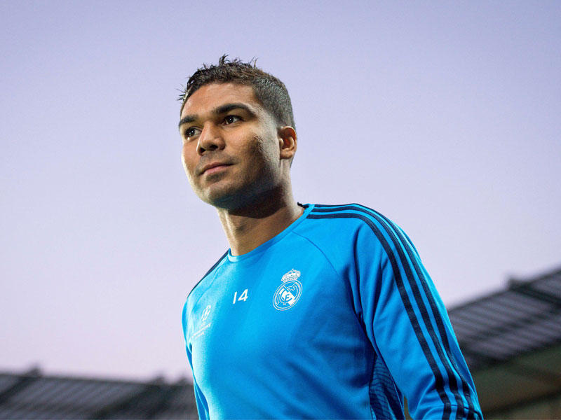كاسيميرو لاعب وسط ريال مدريد