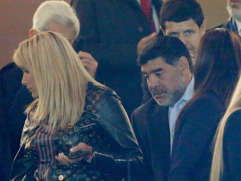 روسيو أوليفا،الرفيقة لأسطورة كرة القدم دييغو مارادونا