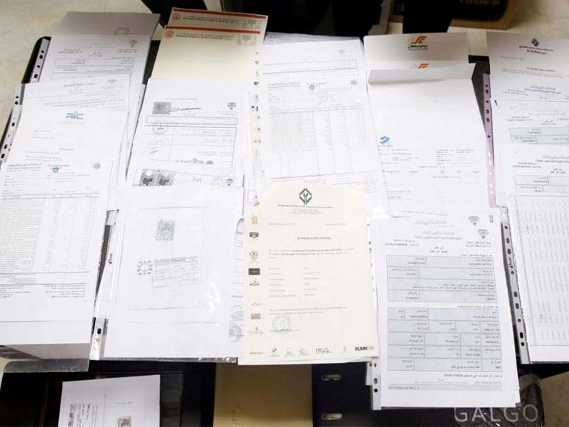 شهادات راتب مزورة