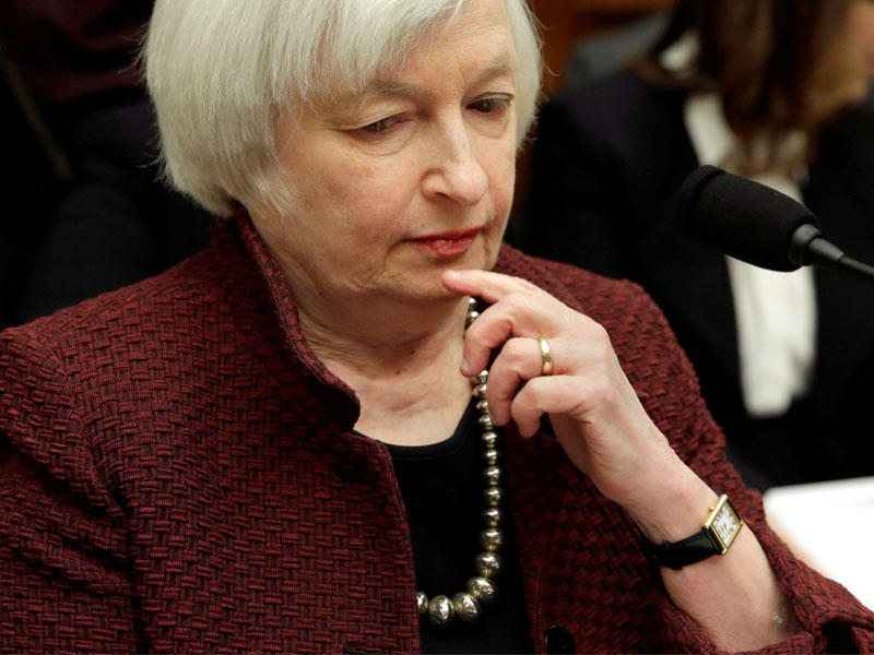 رئيسة مجلس الاحتياط الفدرالي جانيت يلين