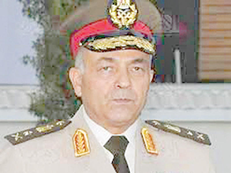 رئيس أركان حرب القوات المسلحة الفريق محمود حجازي