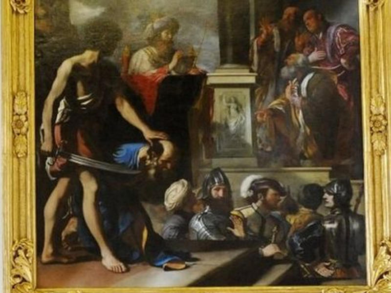 أحد الأعمال الفنية للرسام الإيطالي غورتشينو