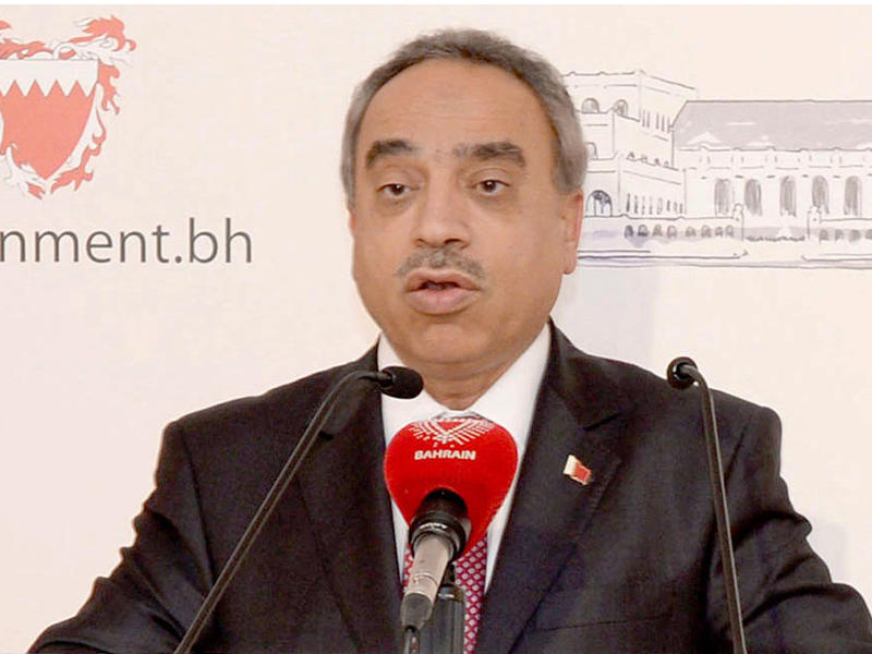  وزير الأشغال وشؤون البلديات والتخطيط العمراني في البحرين عصام بن خلف