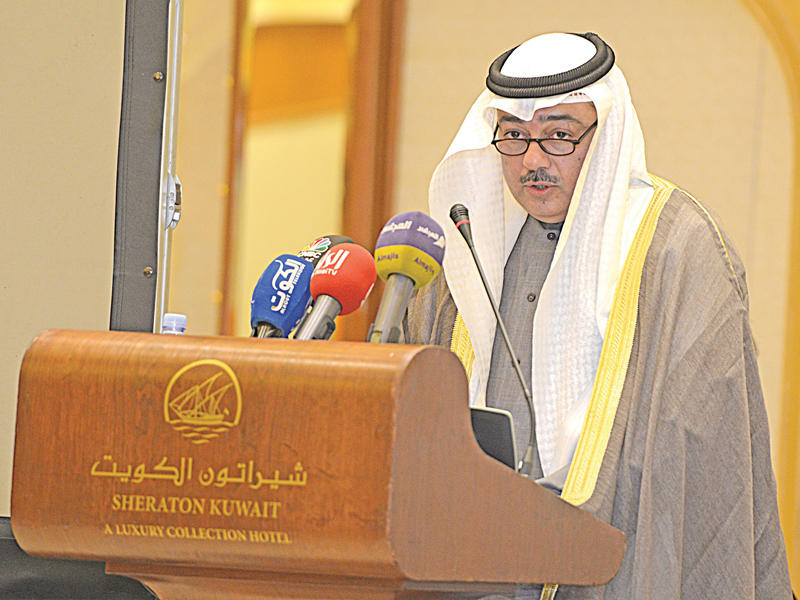 الشمالي متحدثاً خلال المؤتمر