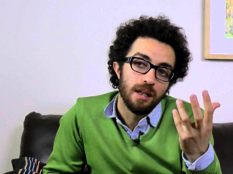 الكاتب الفلسطيني مازن معروف