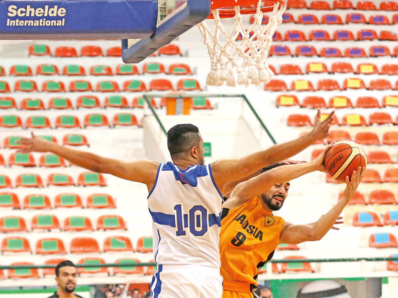 جانب من مباراة القادسية والجهراء (تصوير جورج رجي)