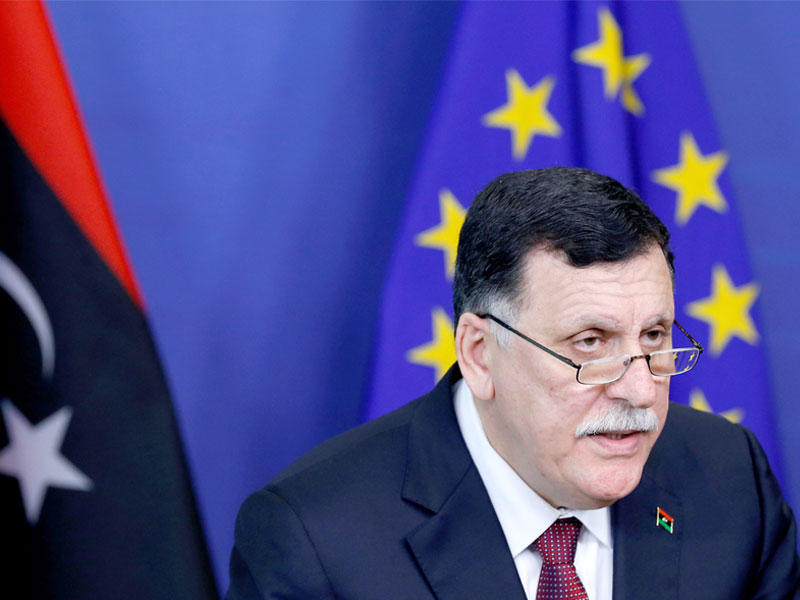 رئيس المجلس الرئاسي لحكومة الوفاق الوطني، المعترف بها دولياً، فايز السراج