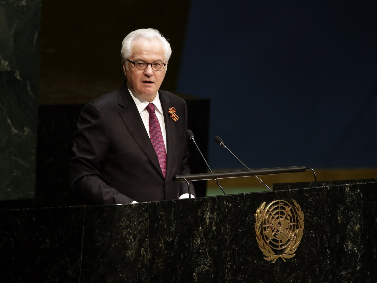 سفير روسيا الدائم في الأمم المتحدة فيتالي تشوركين