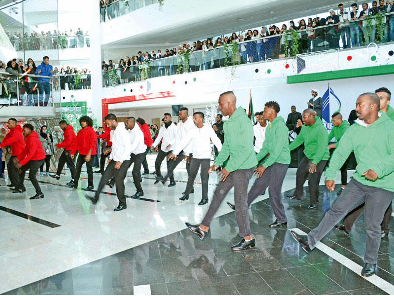  جانب من الأوبريت الوطني في «GUST»