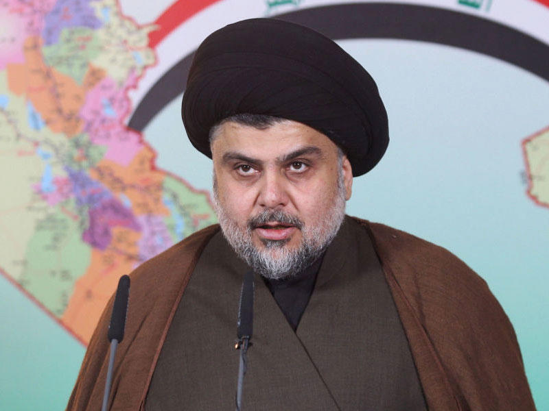  زعيم التيار الصدري مقتدى الصدر