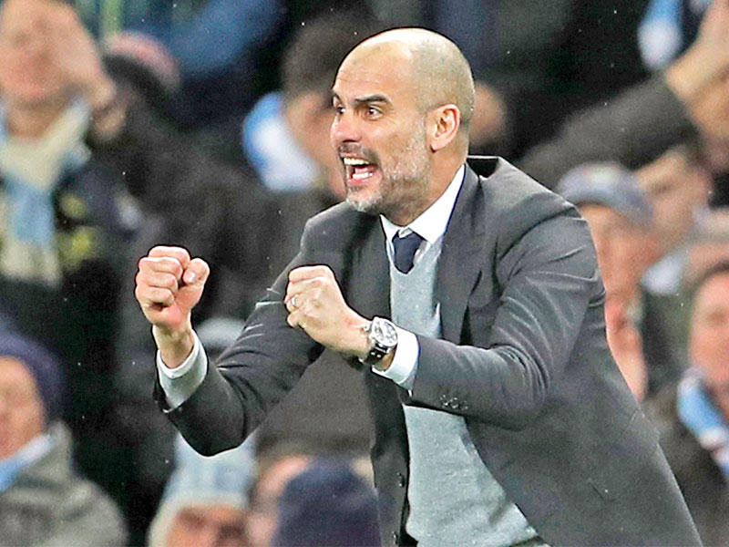  المدير الفني لمانشستر سيتي الإنكليزي جوسيب غوارديولا